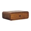 Avora - Wall Mounted 1 Drawer Nightstand - Caramel - Image 4