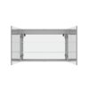 Bathroom Medicine Cabinet With Lights, LED Medicine Cabinet With Mirror, Wall Cabinet With Shelves, Double Door Lighted Medicine Cabinet With Defogger, Dimmable, Wall Mount - Silver - Image 3
