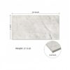 Snow Mountain Ol Textured Marble Tiles For Wall Decoration - White / Natural - Image 2