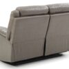 Contemporary Padded Love Seat - Gray - Image 5