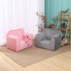 Kids Club Sofa, Kids Couch, Toddler Sofa - Pink - Image 11