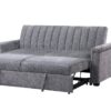 Kona - Pull Out Sofa - Dark Gray - Image 2