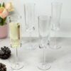 Halo - Oval Unbreakable Tritan Plastic Champagne Flutes (Set of 4) - Clear - Image 2
