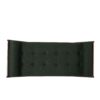 Chic Modern Chaise Lounge With Button Tufting And Bentwood Design - Blackish Green - Image 8