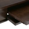 Carlton - Home Office Desk - Dark Tobacco Brown - Image 3