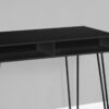 Computer Desk, Home Office, Laptop, Left And Right Set-Up, Storage Drawers, Work, Contemporary, Modern - Black - Image 4