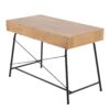 Casper - Industrial Desk - Black / Brown - Image 3
