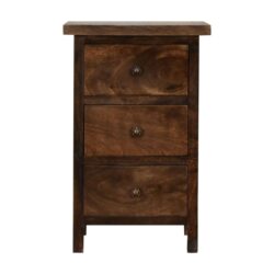 Mini Classic Country Bedside Table - Gray