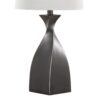 Curvo - Contemporary Table Lamp (Set of 2) - Rubbed Gray Slate / White - Image 5