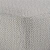 Nate - Square Pouf - Patterned Gray Melange - Image 3