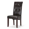 Cosmopolitan - Deluxe Tufted Parson Chair (Set of 2) - Tanners Brown - Image 2