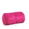 Michael Cylindrical Suede Bean Bag, Polyester, 4 Foot - Fuchsia - Image 3