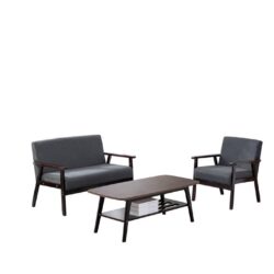 Bahamas - Coffee Table, Loveseat And Chair (Set of 3) - Espresso