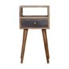 Mini Painted Bedside Table - Slate - Image 10
