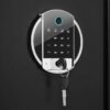 Large Capacity Quick Access Fingerprint Gun Safe, 4 - 5 Gun Biometric Metal Rifle Gun Security Cabinet Safe Locker - Black - Image 10
