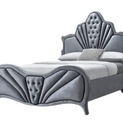 Dante - Queen Bed - Gray