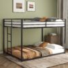 Adam - Full Over Full Bunk Bed - Black - Image 6