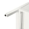 3 Drawer Cabinet With Hollow Carved 3 Drawer Dresser Storage Chest With Metal Handles For Entryway Living Room Bedroom - Beige - Image 9