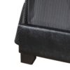 Full Bed For Casual Elegance - Sleek Black - Image 6