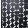Outdoor / Indoor Privacy Screen Metal Privacy Screen, Freestanding Decorative Privacy Screen For Deck Balcony Patio - Black - Image 12