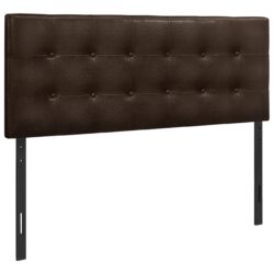 Full Size, Bed Headboard Only, Upholstered, Transitional - Brown