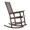 Acacia Indoor Rocking Chair, Outdoor Solid Patio Furniture New Style - Brown - Image 12