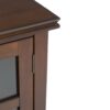 Artisan - Tall TV Media Stand - Russet Brown - Image 9
