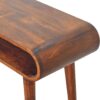 Amaya - Nordic Style Console Table - Chestnut - Image 5