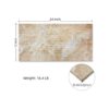 Marble For Wall FS Textured 3D Fluted Marble Stone (Set of 4) - Beige / Gold - Image 3