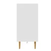 Modern TV Stand With 3 Doors And Adjustable Shelves For Living Room, Fits TVs Up To 70" - White - Image 15