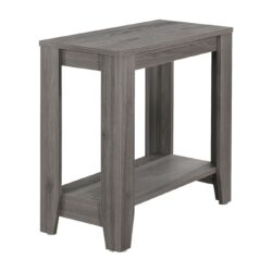 Accent Table, Side Transitional - Gray
