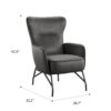 Graham - Accent Chair - Black - Image 6