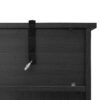 Fireplace TV Stand For Tvs Up To 65", Entertainment Center With 23" Electric Fireplace, Farmhouse TV Stand Industrial Media Console With Sliding Barn Door For Living Room - Dark Gray - Image 19