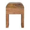 Darcy - Mini Nightstand With Curved Edges - Beige - Image 8