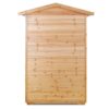 2 Person Far Infrared Old Fir Outdoor Sauna Room - Natural - Image 4