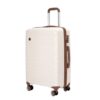 5 Piece Set (20"24"28 +A Travel Bag And A Toiletry Bag), Pp Hardshell Carry On Luggage Set With Tsa Lock Carry On Suitcase Luggage Durable Suitcase - White - Image 13