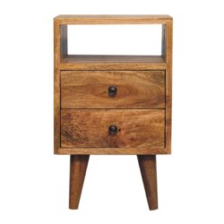 Mini Classic Open Nightstand - Oak