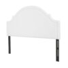 Catherine - Upholstered King Headboard - Antique White - Image 3