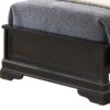 Twin Bed Sleigh Design - Black - Image 2