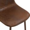 (Set of 4) Backrest AndTransfer Legs Chairs Adding A Touch Of Elegance To Minimalist And Scandinavian Style Homes - Walnut - Image 14