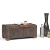 Bretton - Lift Top Storage Ottoman - Deep Umber Brown - Image 10