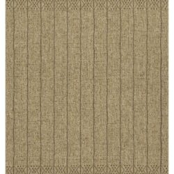 Earth - 5'3" X 7'3" Indoor, Outdoor Area Rug - Mocha, Natural