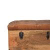 Buffalo - Hide Storage Trunk - Oak - Image 10