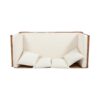 Outdoor Expandable Daybed And Cushions - Teak - Image 8