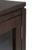 Cosmopolitan - Medium Storage Cabinet - Mahogany Brown - Image 4