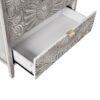 3 Drawer Cabinet, American Furniture, Suitable For Bedroom, Living Room - Light Gray - Image 16
