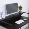Console Table Narrow Modern Entryway Table Small Behind Couch Table Skinny Sofa Table Hallway Table For Living Room - Black - Image 3