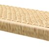 Angie - Bench Outdoor Seating Acacia Wood Faux Rattan - Teak - Image 5