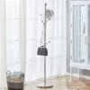 Modern Stainless Steel Spray Painted Hanger With Reinforcement 72" Raised Design Optional - Silver - Image 4