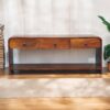 Aspen - Slim Media Unit - Dark Brown - Image 10